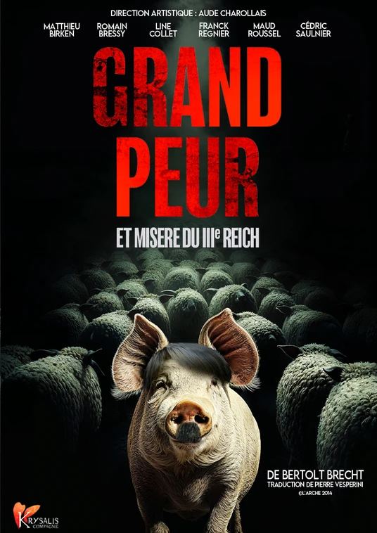 Affiche Grand Peur et misère du 3eme Reich Affiche Grand Peur et misère du 3eme Reich